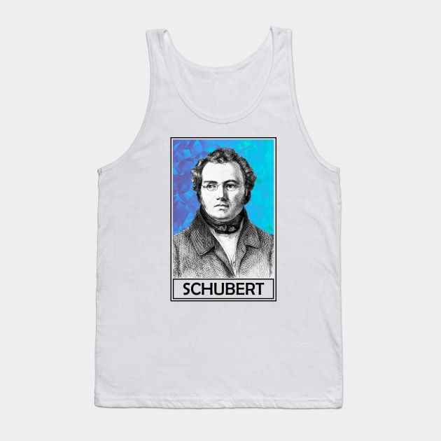 Franz Schubert Tank Top by TheMusicophile